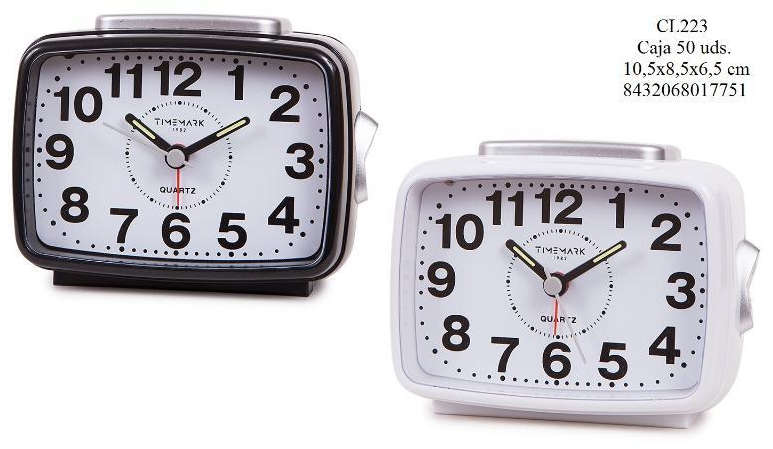 DESPERTADOR TIMEMARK CL223
