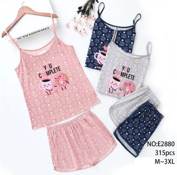 PIJAMA SRA. VERANO TIRANTES 2880 M-XXXL (15)