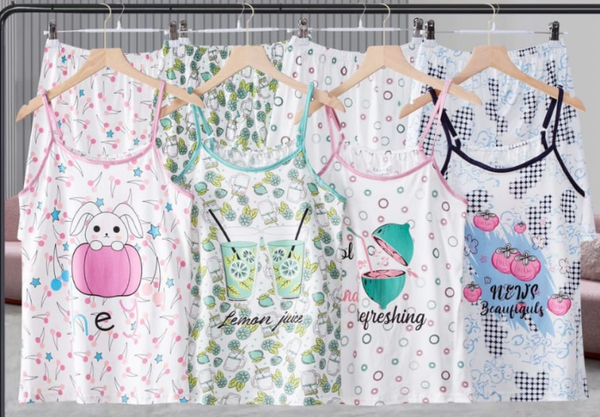 PIJAMA SRA. VERANO TIRANTES 3014 S-XXL (20)