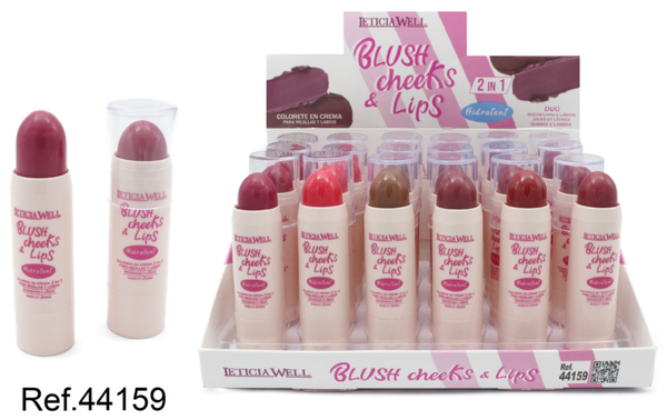 COLORETE CREMA MEJILLAS/LABIOS (24)