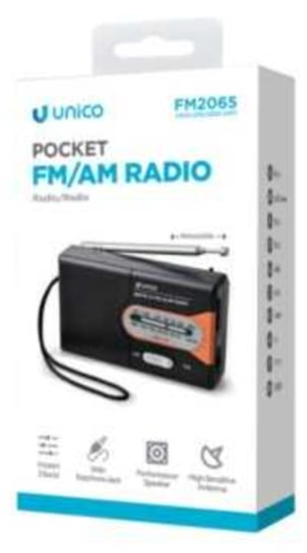 TRANSISTOR AM/FM UNICO FM2065