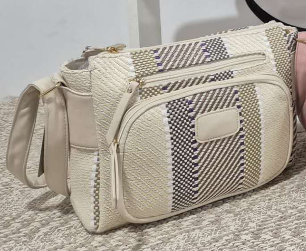 -BOLSO BANDOLERA RATTAN COLORES 30x22cm