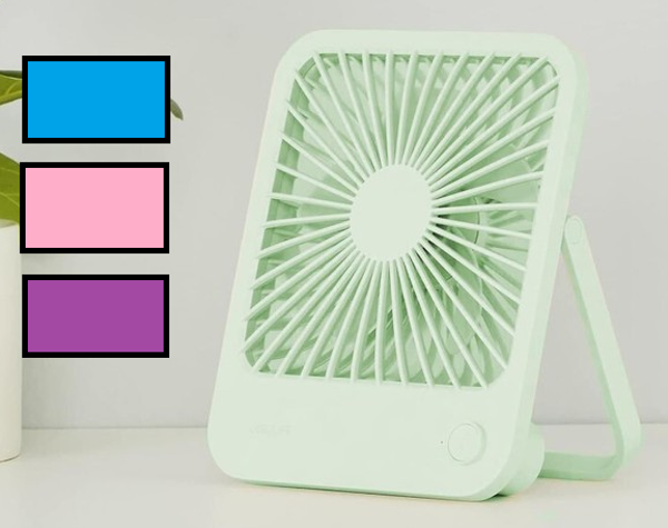 VENTILADOR PORTATIL SOBREMESA USB