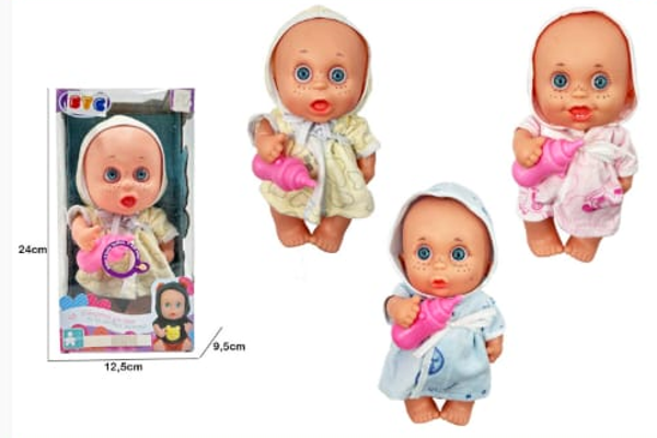 BEBE SONIDOS BYC BAÑO CAJA 24cm