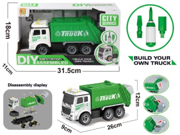 CAMION BASURA DESMONTABLE CAJA