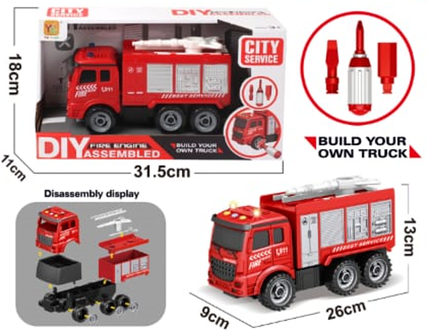 CAMION BOMBEROS DESMONTABLE CAJA