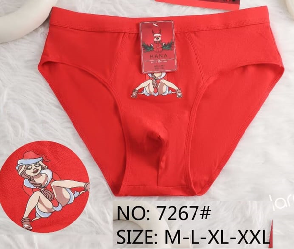 CALZONCILLO CRO. SLIP ALGODON ROJO (12)