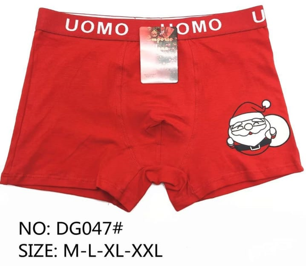 CALZONCILLO CRO. BOXER ALGODON ROJO (24)
