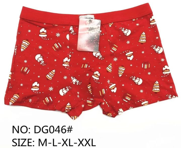 CALZONCILLO CRO. BOXER ALGODON ROJO (24)