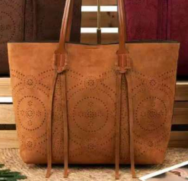 BOLSO RECTANGULAR GRABADO 45x33cm
