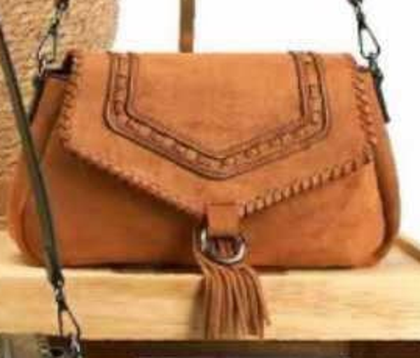 BOLSO RECTANGULAR FLECOS 30x17cm