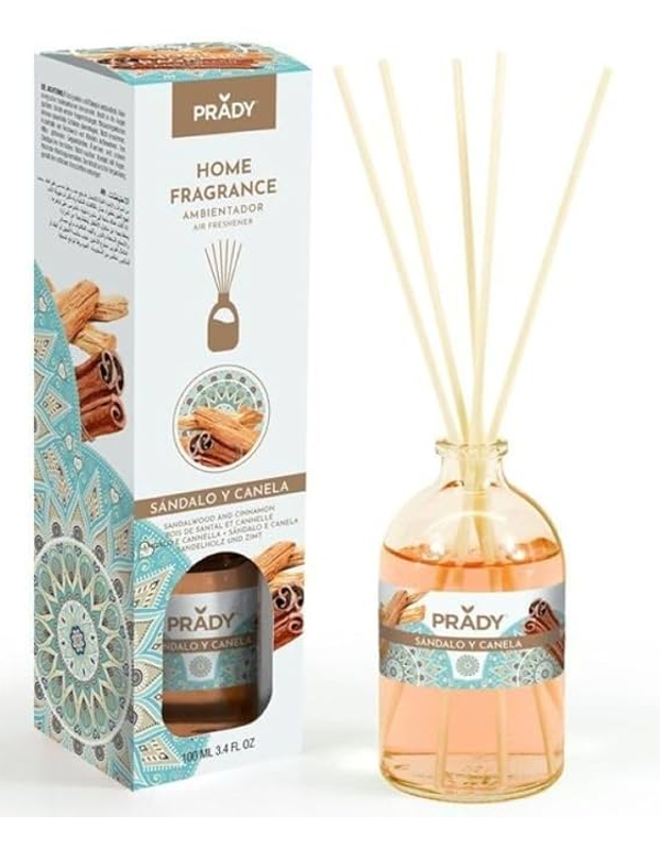 AMBIENTADOR MIKADO PRADY SANDALO Y CANELA 100ml