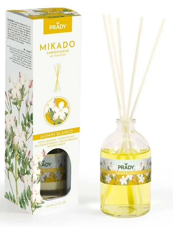 AMBIENTADOR MIKADO PRADY JAZMIN BLANCO 100ml