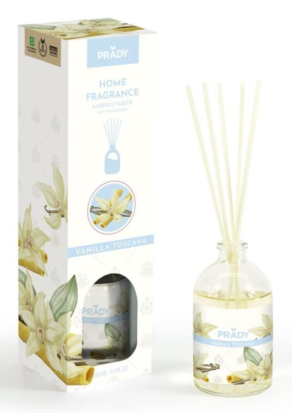 AMBIENTADOR MIKADO PRADY VANILLA TOSCANA 100ml