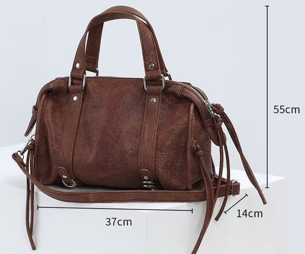 BOLSO MALETA MATERIAL LISO 37x29cm