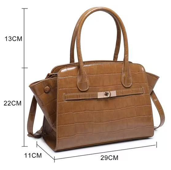 BOLSO RECTANGULAR SERPIENTE 29x22cm