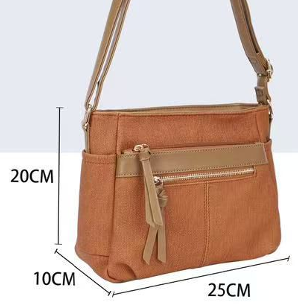 BOLSO RECTANGULAR MATERIAL CINTA 25x20cm
