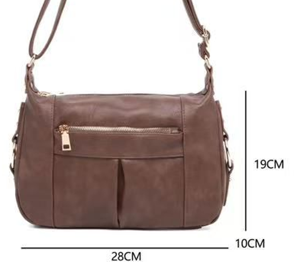 BOLSO RECTANGULAR 2CREMALLERAS 28x19cm