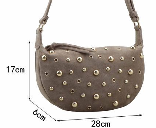 BOLSO MATERIAL ADORNOS 28x17cm