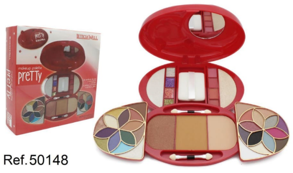PALETA SOMBRA OJOS PRETTY LETICIA WELL