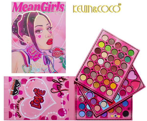PALETA SOMBRA OJOS 3NIVELES KEVIN & COCO
