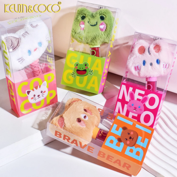 LIP GLOSS PELUCHE 4SURTIDOS KEVIN & COCO