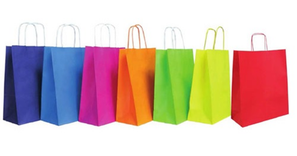 BOLSA PAPEL KRAF COLORES ASA (25)