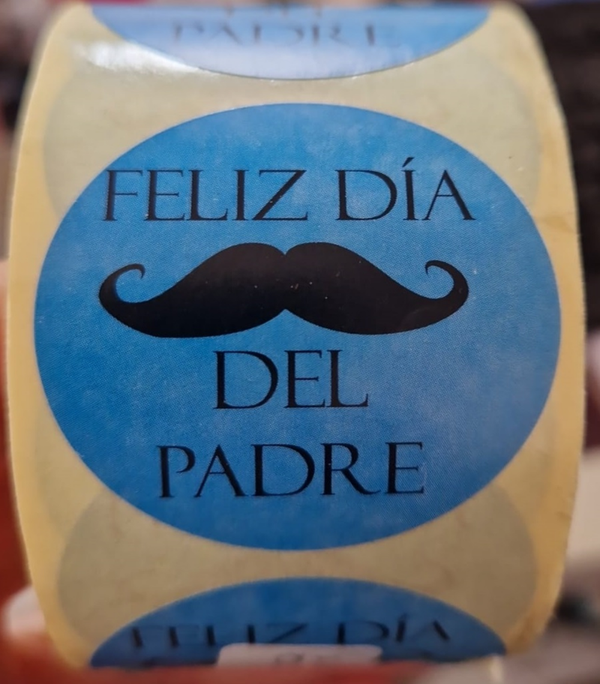 ETIQUETAS REGALO DIA DEL PADRE 25ud