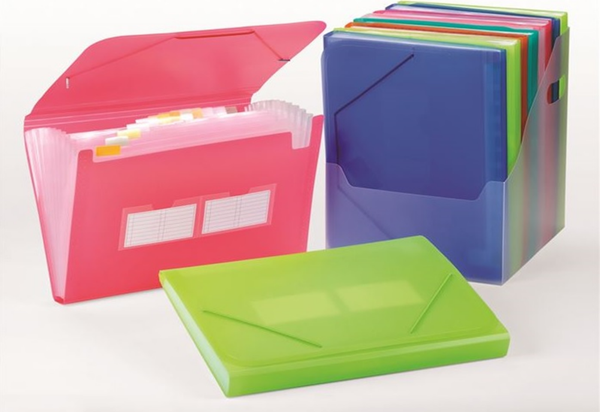 CARPETA PVC CLASIFICADORA FUELLE FOLIO