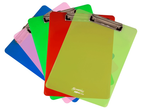 TABLA COLOR PORTAFOLIO CON PINZA