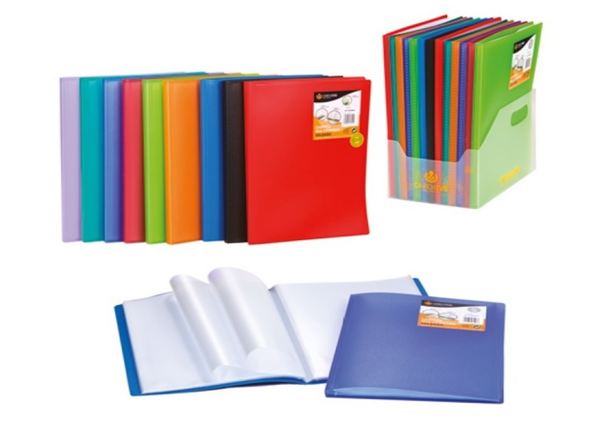 CARPETA PVC FUNDAS TRANSPARENTES