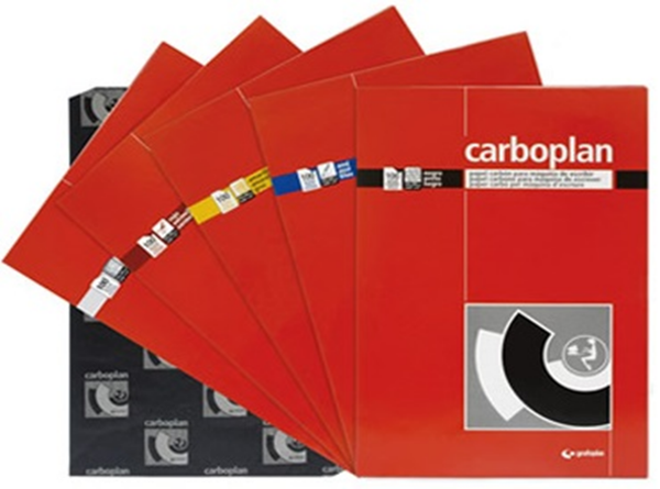 PAPEL CALCO NEGRO CARBOPLAN 100ud