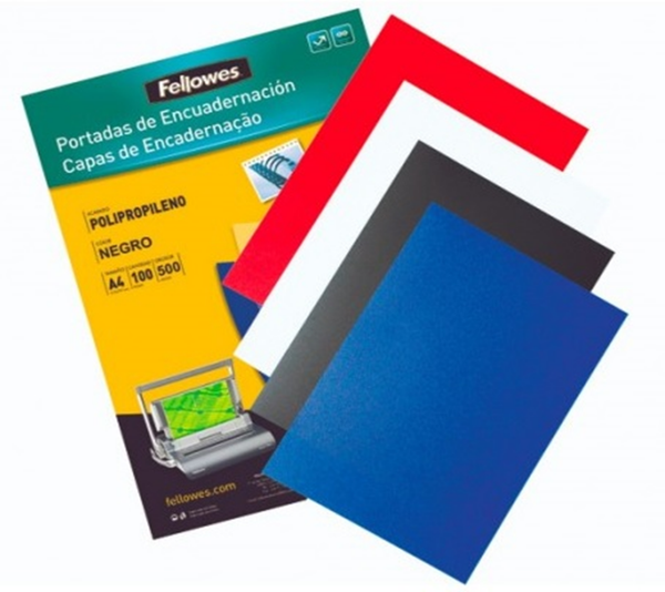 TAPA ENCUADERNACION POLIPROPILENO 100ud