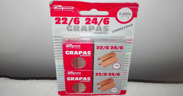 GRAPAS 22/6 24/6 BLISTER 2ud (12)