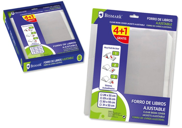 FORRO LIBROS AJUSTABLE 5ud (24)