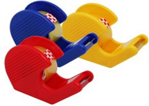 CINTA ADHESIVA + MINI PORTA ROLLOS (12)