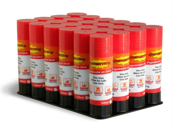 PEGAMENTO BARRA 21gr SUPERTITE CAJA (24)