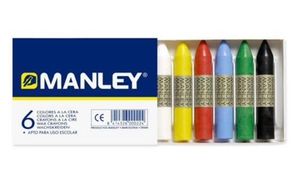 CERAS BLANDAS MANLEY 6ud