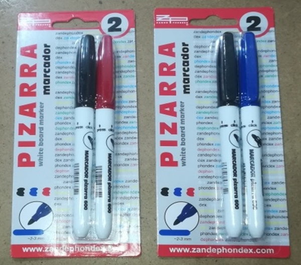 ROTULADOR PIZARRA BLANCA 2ud BLISTER