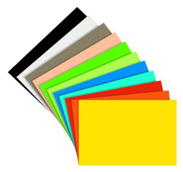 CARTULINAS 50x65cm COLORES 25ud