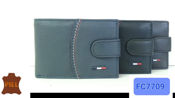 CARTERA CRO. PIEL MONEDERO INTERIOR PIELITI 9x7cm