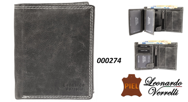 CARTERA MONED. CRO. LEONARDO VERRELLI 10x12cm