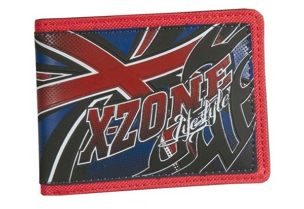 CARTERA JUVENIL X-ZONE EN CAJA 11x9cm