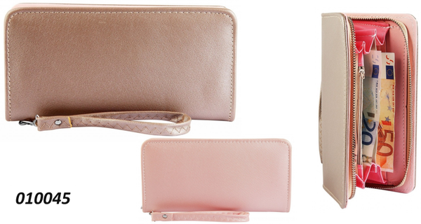 CARTERA SRA. ALARGADA LISA 21x11cm