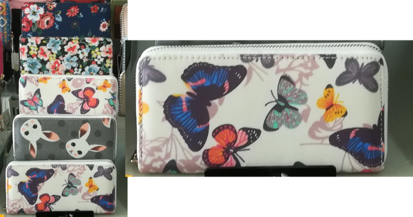 CARTERA MONEDERO ALARGADA CK-2 19x10cm