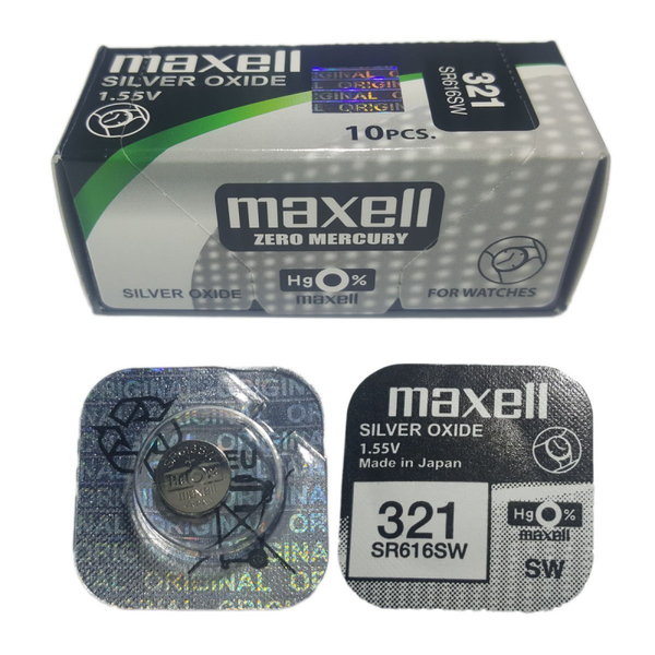 PILAS DE BOTON MAXELL 321 (10)