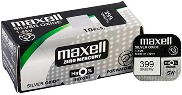 PILAS DE BOTON MAXELL 399 (10)