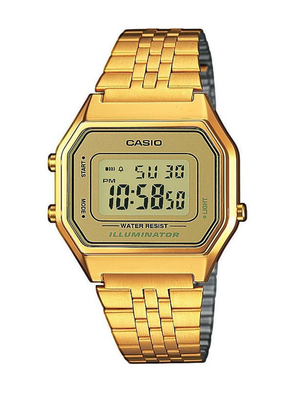 RELOJ PULSERA DIGITAL CASIO DORADO
