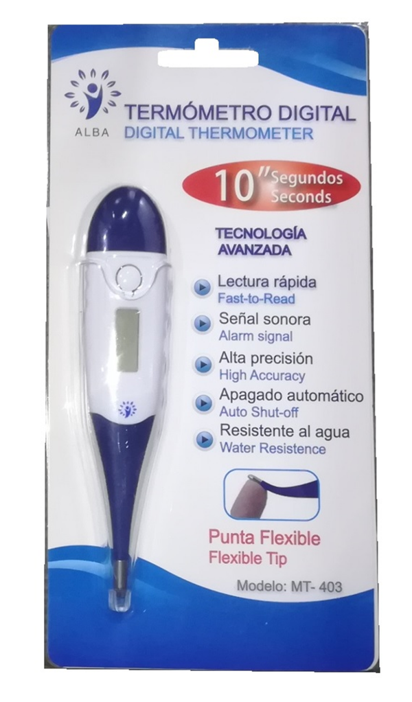 TERMOMETRO DIGITAL FLEXIBLE MT-403