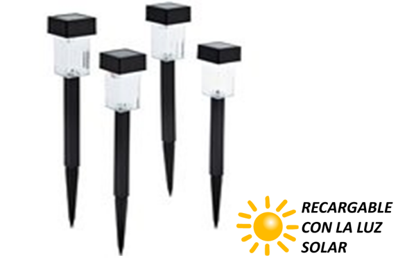 LUZ SOLAR LED EXTERIOR